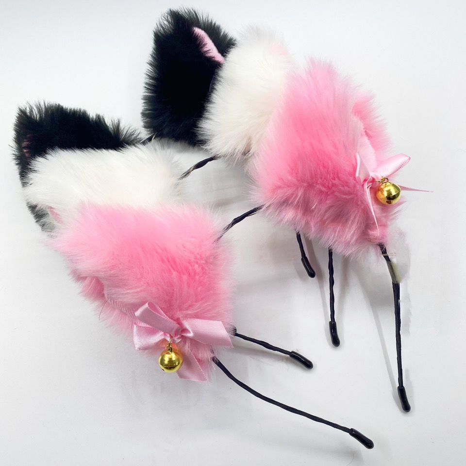 Cute Fox Ear Hairband Plush Cat Hairpin Cyber Celebrity Super Fairy Girl Sweet cos Fox Headband Hair Accessories