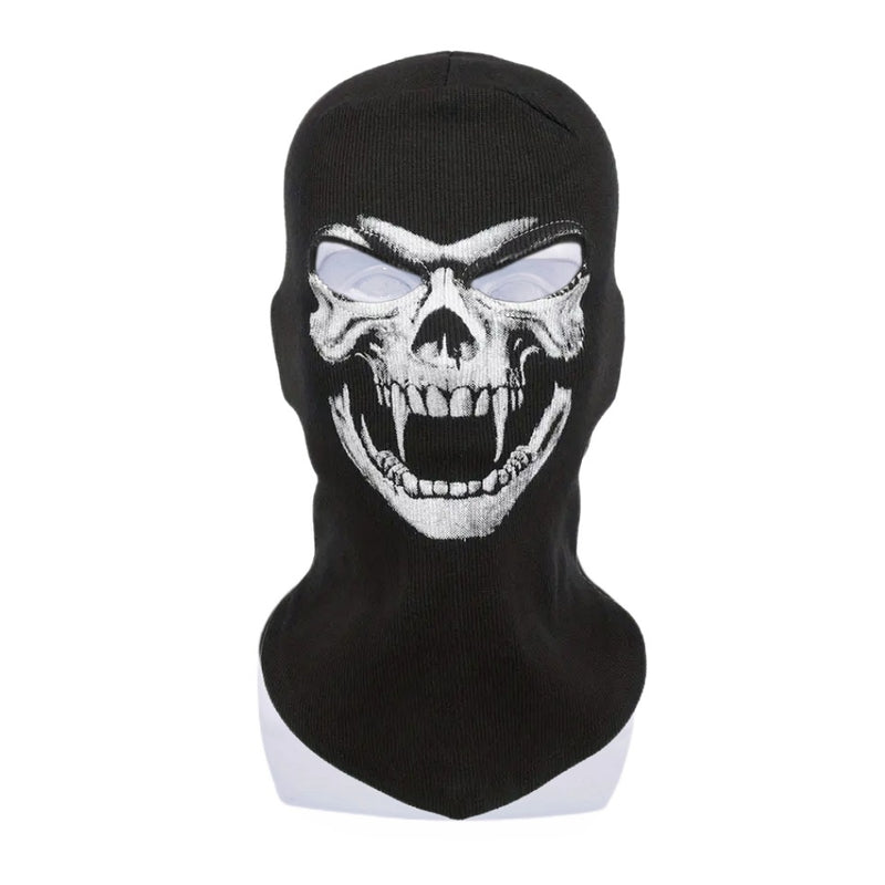Cross-border manufacturers Halloween cs headgear call of duty personality ghost headgear windproof warm riding headgear mask
