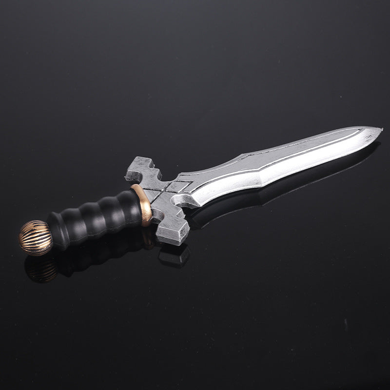 Zhushengda Halloween Mini Toy Sword Set Realistic Weapon Toy Knife Pu Soft Rubber Material Props
