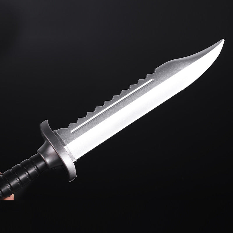 Zhushengda Halloween Mini Toy Sword Set Realistic Weapon Toy Knife Pu Soft Rubber Material Props