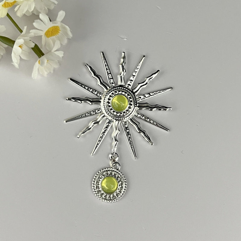 Pearl Sunflower DIY Jewelry Virgin Halo Baroque Lolita Dark Gothic Cos Headdress Style Accessories