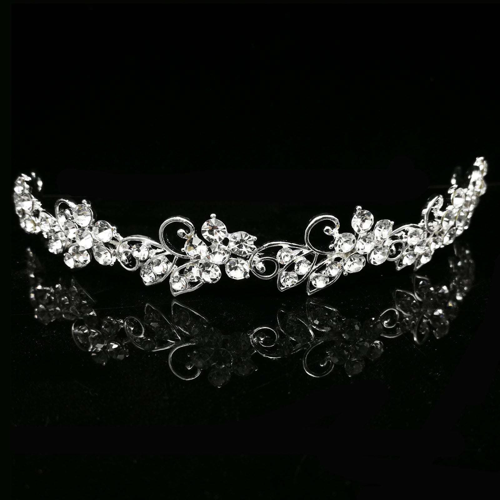 Bridal Diamond Crown Tiara Wedding Dress Wedding Dress Headband Rhinestone Jewelry Accessories