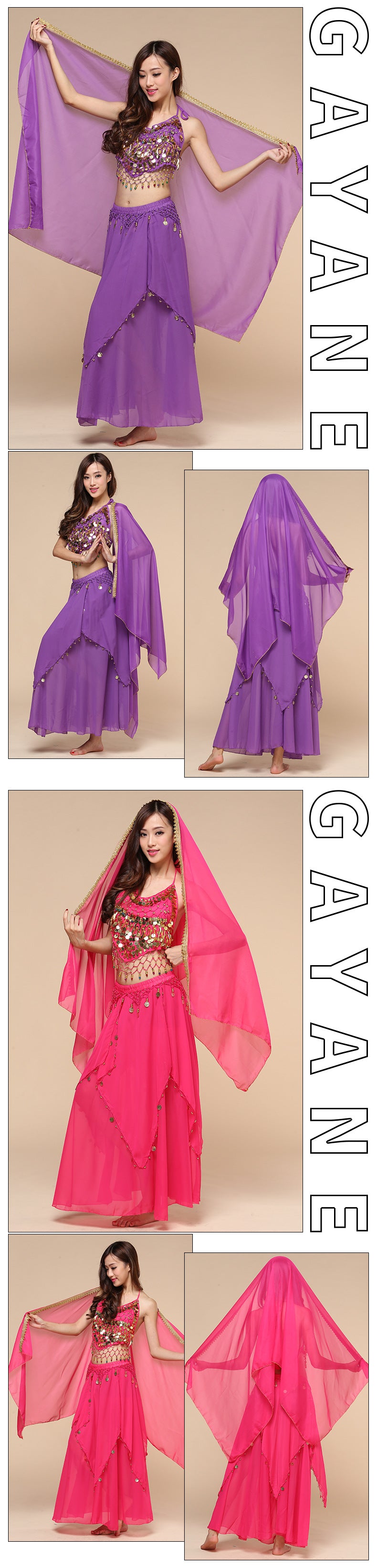 New Indian Dance Costume National Wind Xinjiang dance belly dance performance costume adult hanging coin skirt suit