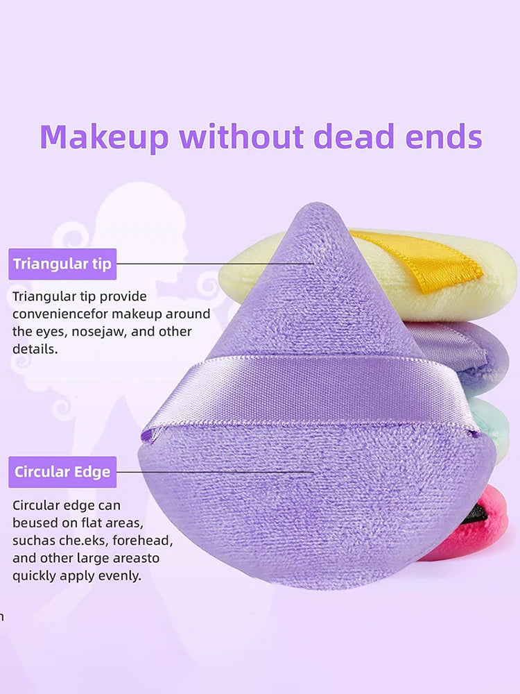 12pcs Makeup Tool Set Size Size Giant Soft Makeup Egg Makeup Powder Suitable for Base Makeup Corner Makeup Setting Novice Makeup