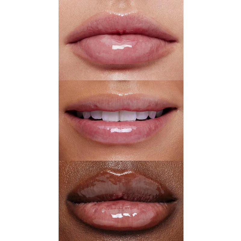 6Pcs Fruity Flavor Watery Glossy Lip Gloss Set Clear Lip Gel Hydrating Moisturizing Lip Gloss Women Lips Makeup Wholesale